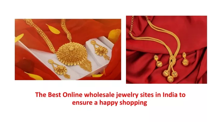 the best online wholesale jewelry sites in india to ensure a happy shopping
