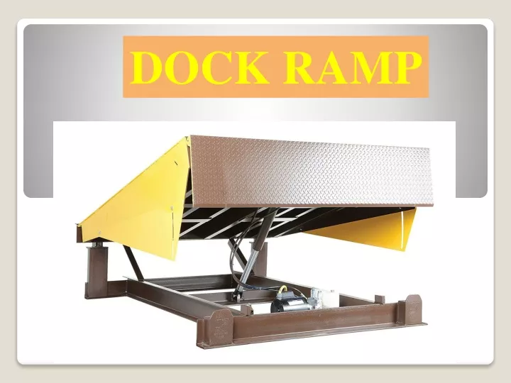 dock ramp