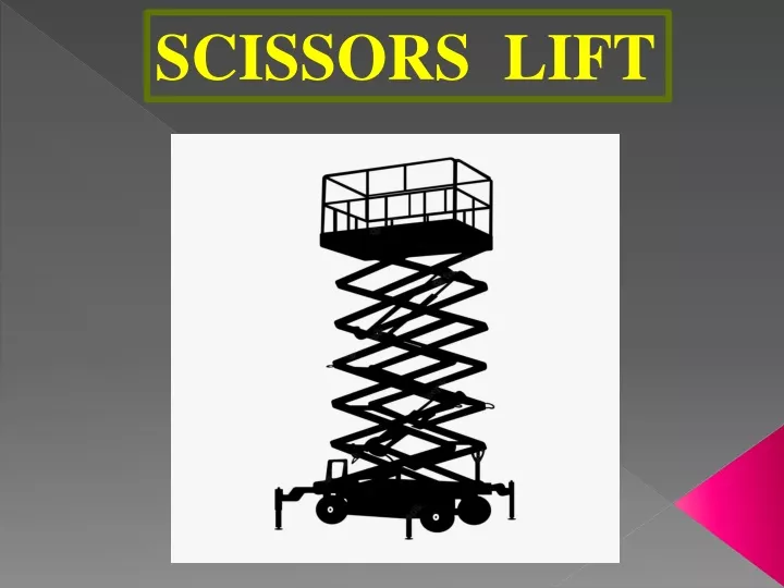 scissors lift