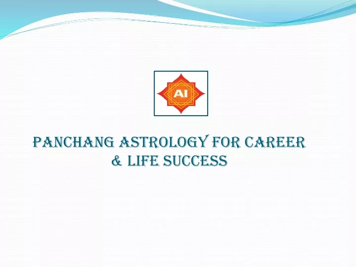 panchang astrology for career life success