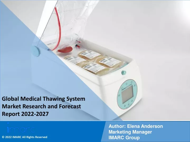 global medical thawing system market research