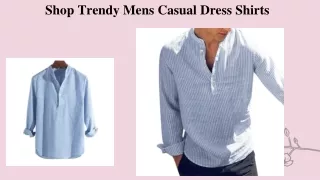 Shop Trendy Men's Casual Dress Shirts - ACB Global Supply