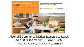 alcohol alcohol e e commerce commerce market