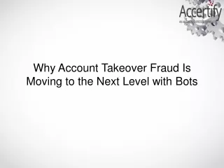 why account takeover fraud is moving to the next