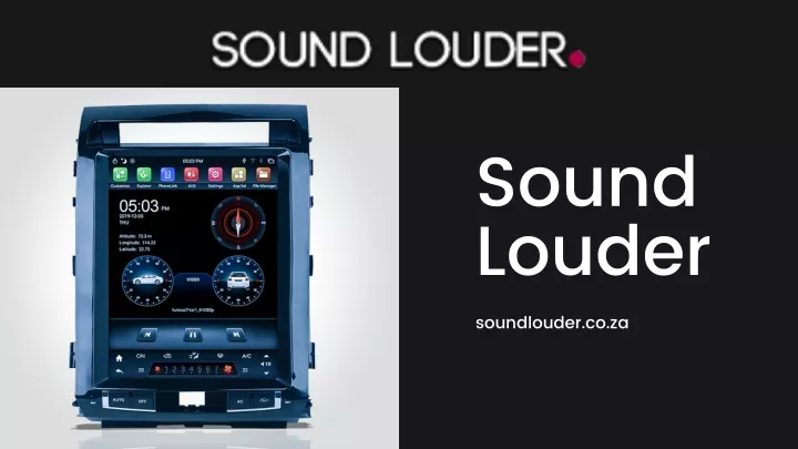 sound louder soundlouder co za