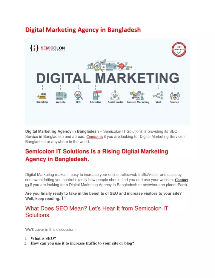 digital marketing agency in bangladesh