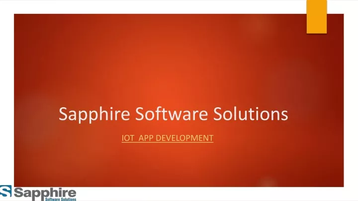 sapphire software solutions