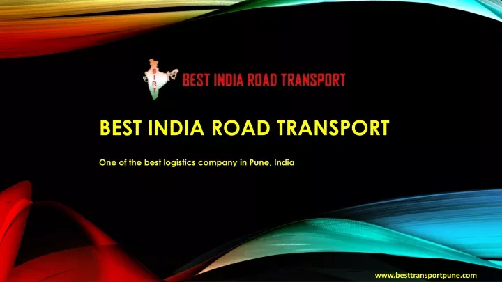 best india road transport