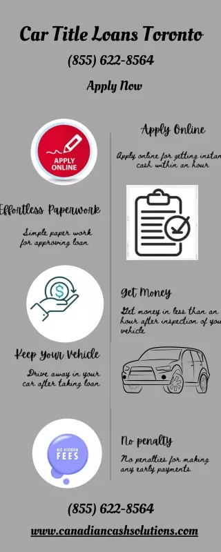 car title loans toronto 855 622 8564