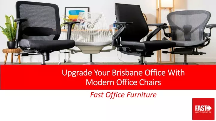 upgrade your brisbane office with modern office chairs