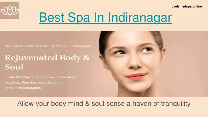 best spa in indiranagar