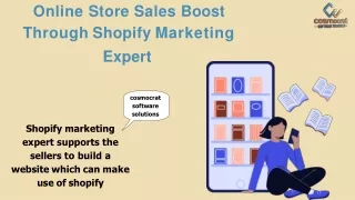 Online Store Sales Boost Through Shopify Marketing Expert