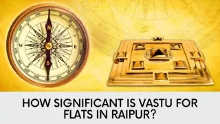 How Significant is Vastu for Flats in Raipur