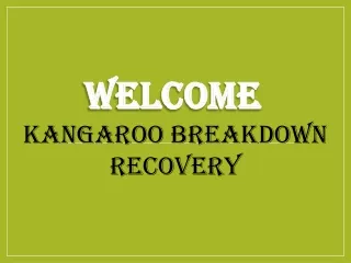 welcome