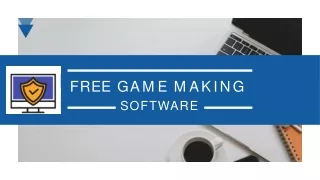 Free game making software online