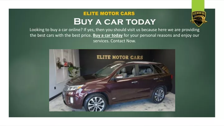 elite motor cars