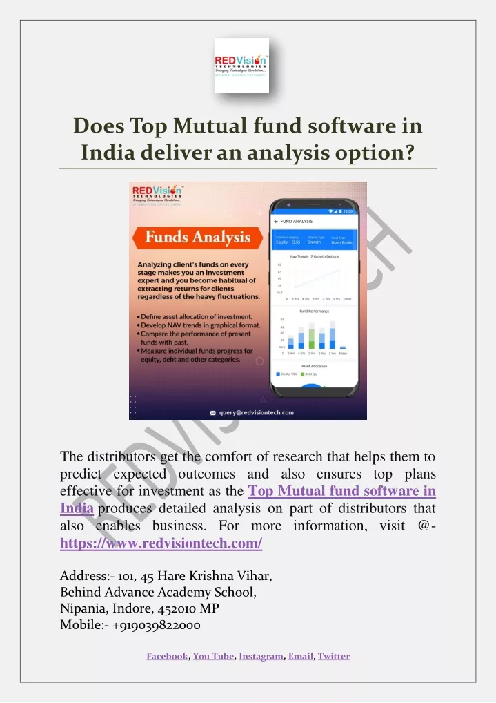 does top mutual fund software in india deliver