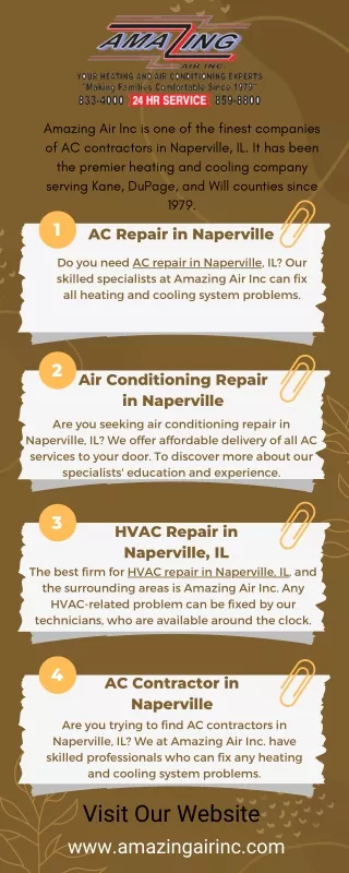 HVAC Repair in Naperville, IL