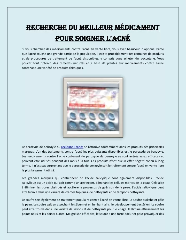 recherche du meilleur m dicament recherche