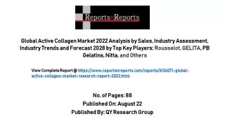 Active Collagen Market