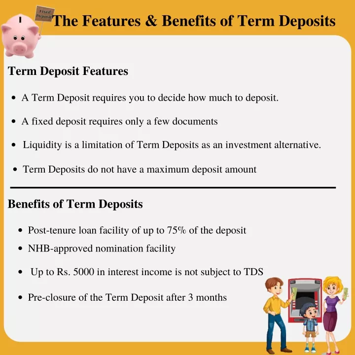 the features benefits of term deposits