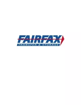 Fairfax Transfer and Storage