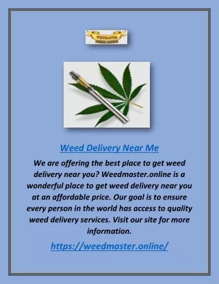 weed delivery near me