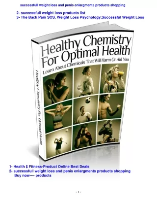 health $ fitness product -Healthy_Chemistry_for_Optimal_Health
