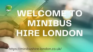 Cheap Minibus Hire with Driver London