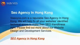 Seo Agency In Hong Kong  Vwavyos.com