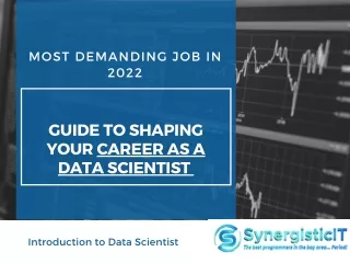 Guide to Shaping Your Career As a Data Scientist