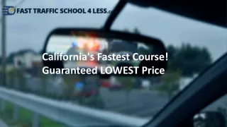 california s fastest course guaranteed lowest