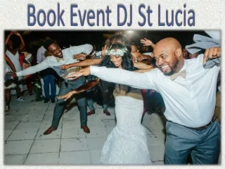 book event dj st lucia