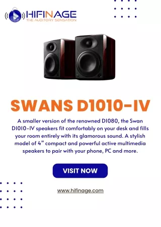 Shop Best Swans Speakers India