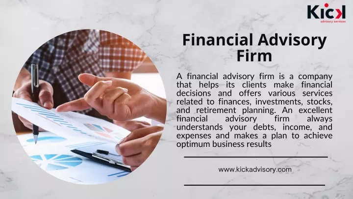 financial advisory firm