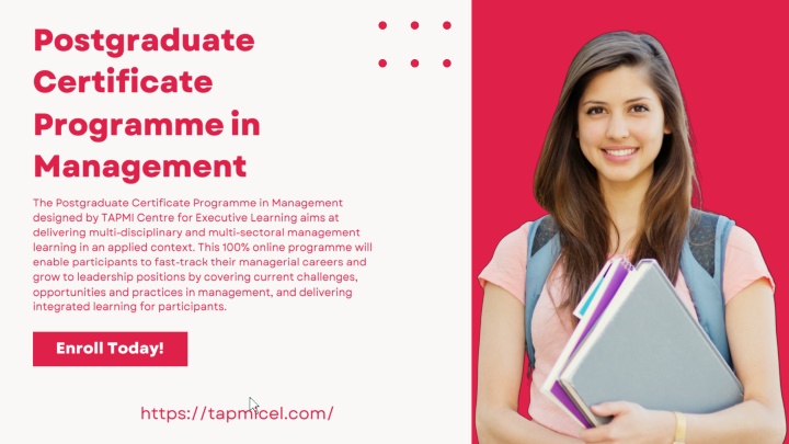 postgraduate certificate programme in management