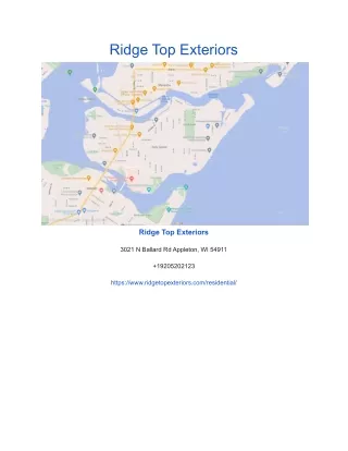 ridge top exteriors