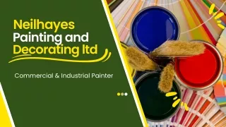 Industrial painting and decorating Cheshire