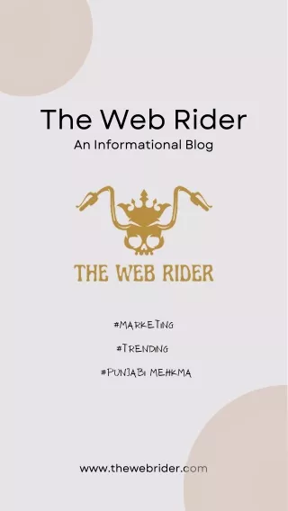 The web rider - punjabi mehkma