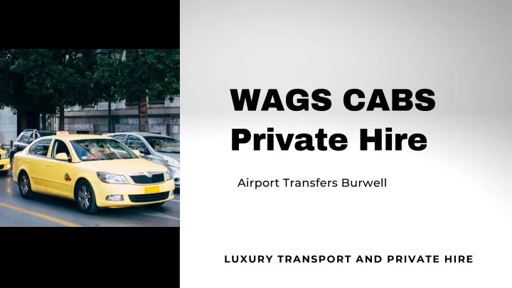 wags cabs private hire