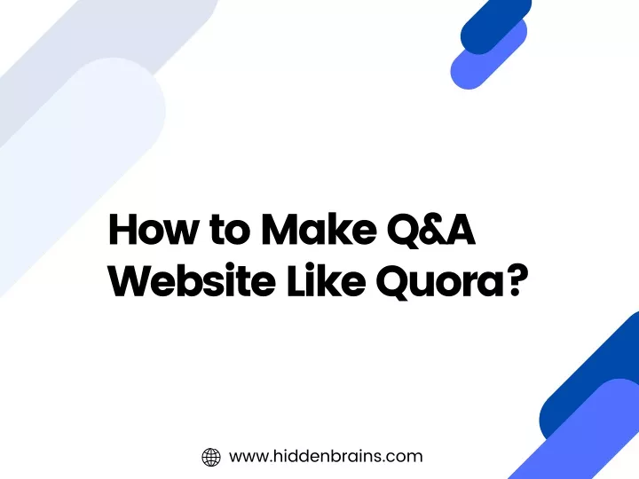 how to make q a website like quora