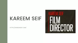 Hire the best Professional tv director in Egypt by Kareem seif