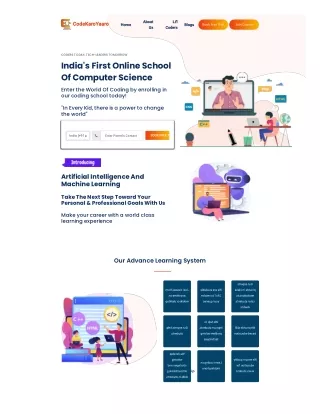 CodeKaroYaaro-OnlineCodingSchool