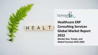healthcare erp consulting services global market