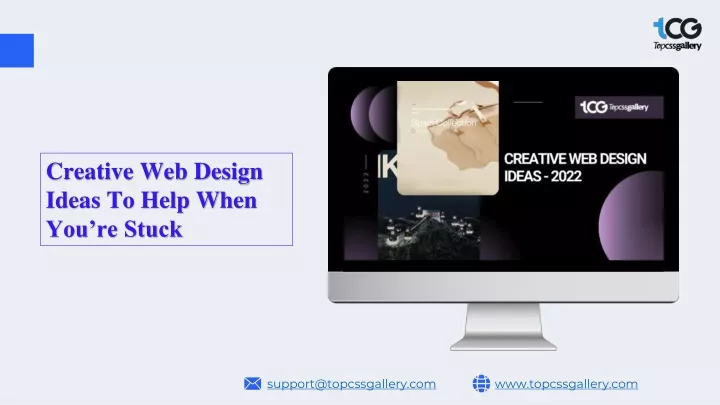 creative web design ideas to help when