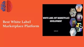 Best White Label Marketplace Platform