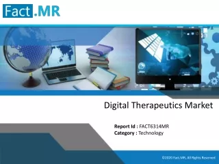 Digital Therapeutics Market-Fact.MR