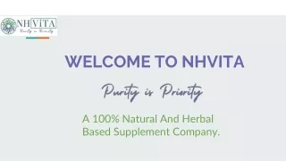 Nhvita a herbal and natural ingredient supplement | NHVITA