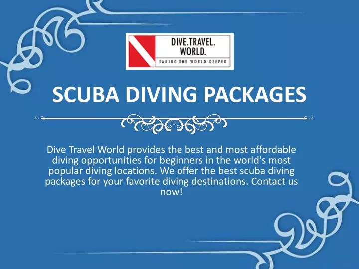 scuba diving packages